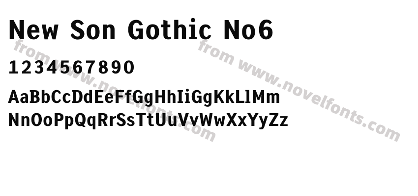 New Son Gothic No6Preview