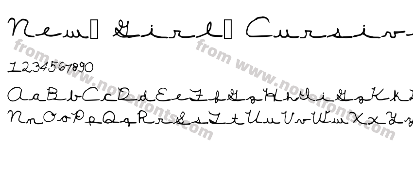 New_ Girl_ CursivePreview