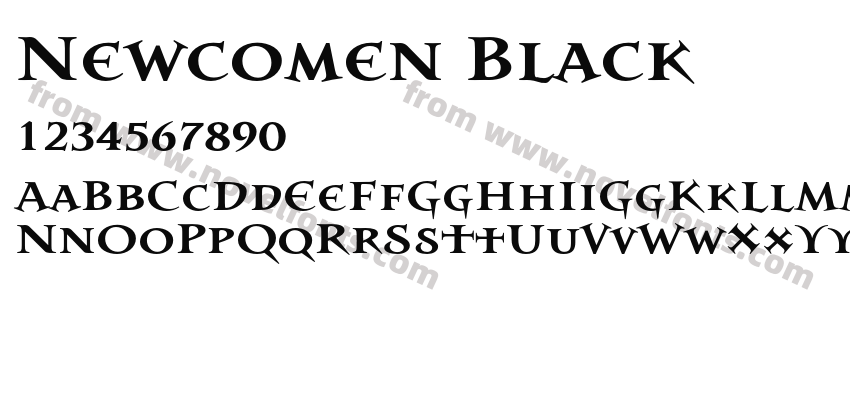 Newcomen BlackPreview