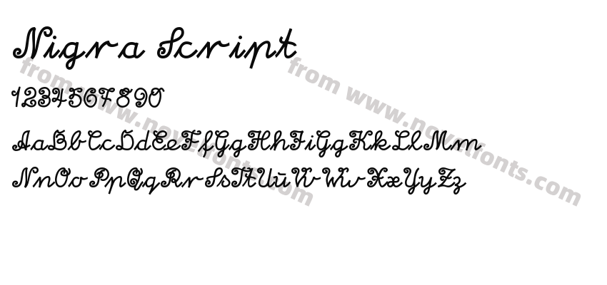 Nigra ScriptPreview