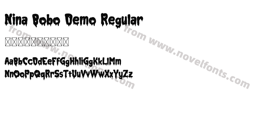 Nina Bobo Demo RegularPreview