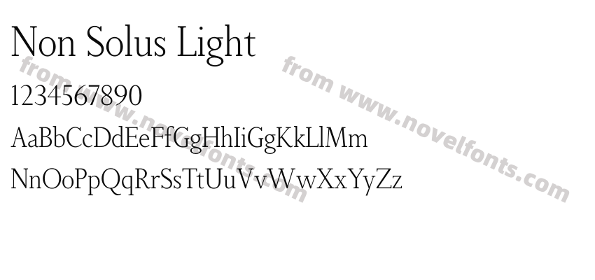 Non Solus LightPreview
