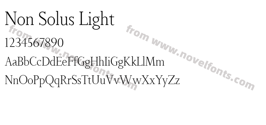 Non Solus LightPreview
