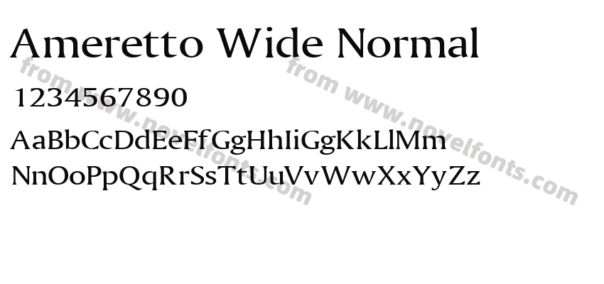 Ameretto Wide NormalPreview
