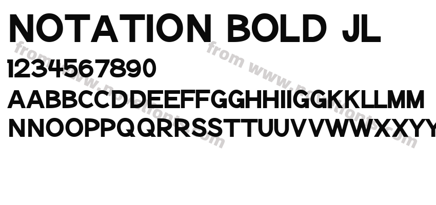 Notation Bold JLPreview