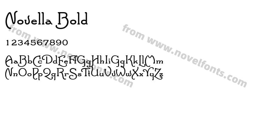 Novella BoldPreview