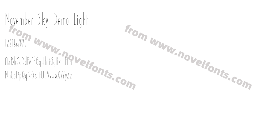 November Sky Demo LightPreview