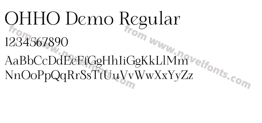 OHHO Demo RegularPreview