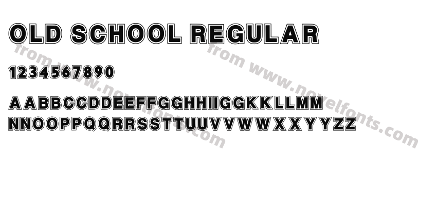Old School RegularPreview