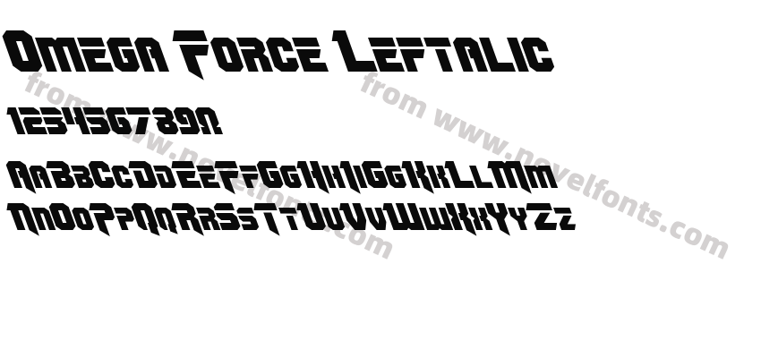 Omega Force LeftalicPreview