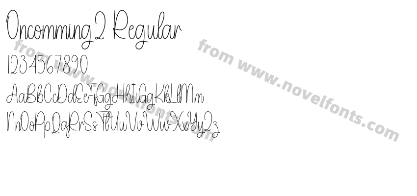 Oncomming2 RegularPreview