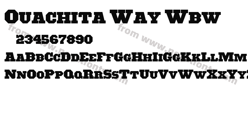 Ouachita Way WbwPreview