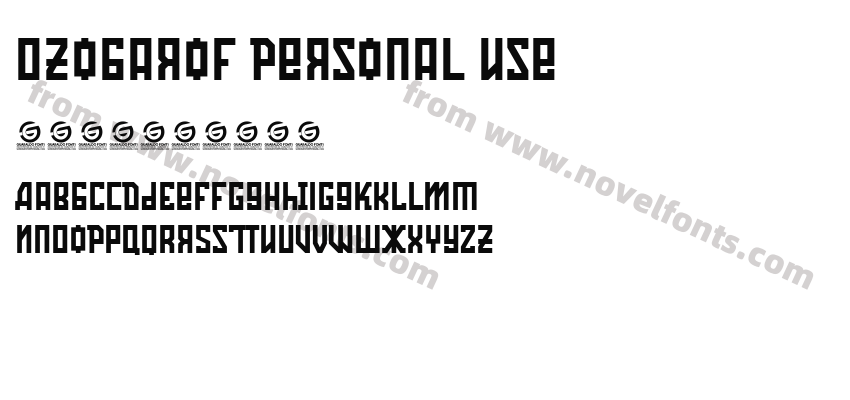 Ozobarof Personal UsePreview