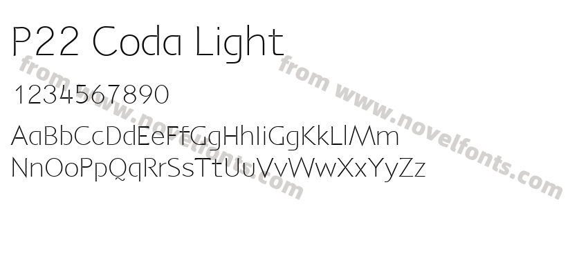 P22 Coda LightPreview
