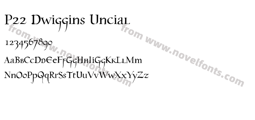 P22 Dwiggins UncialPreview