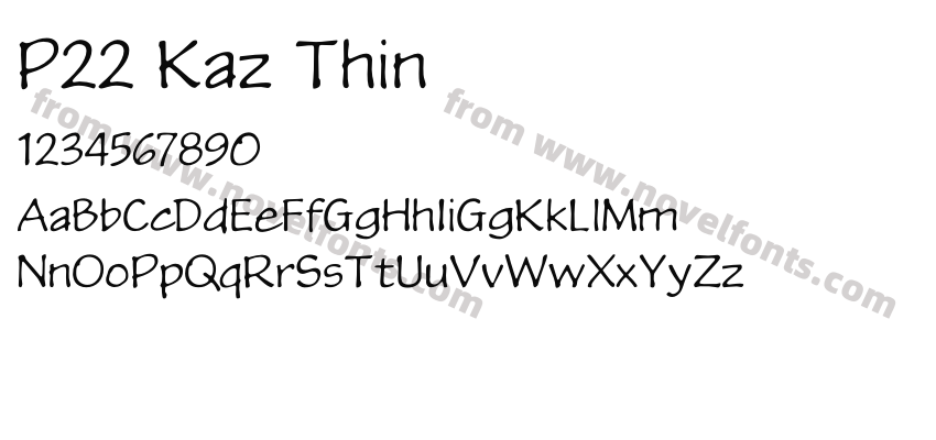 P22 Kaz ThinPreview