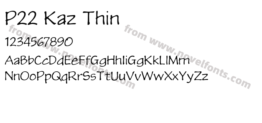 P22 Kaz ThinPreview