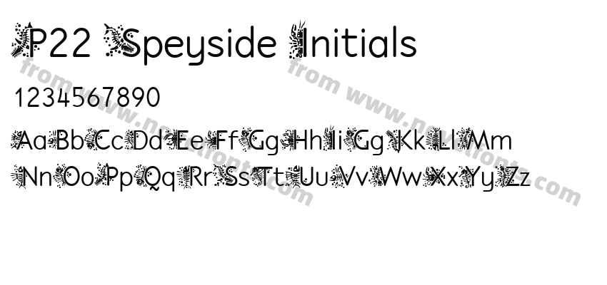 P22 Speyside InitialsPreview