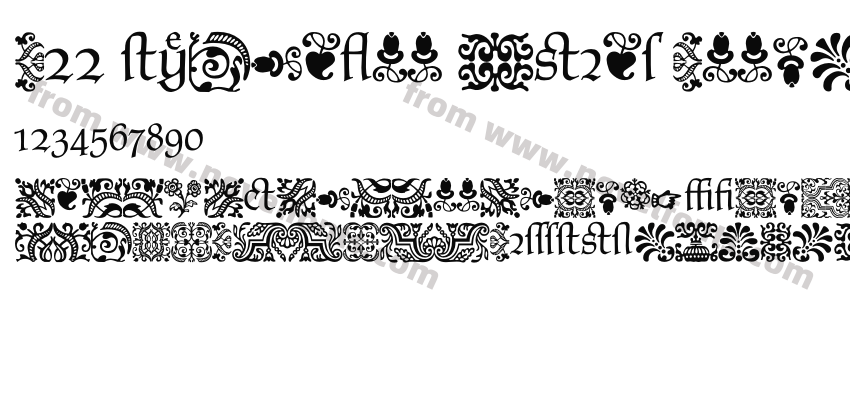 P22 Tyndale Xtras RegularPreview