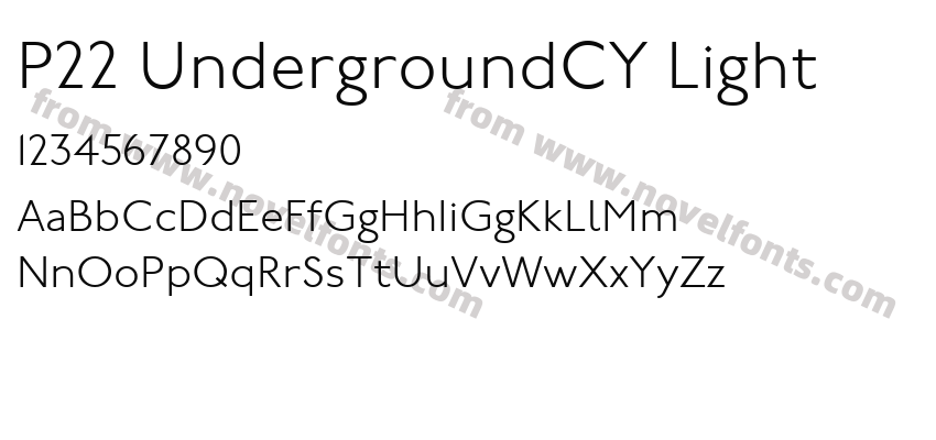 P22 UndergroundCY LightPreview