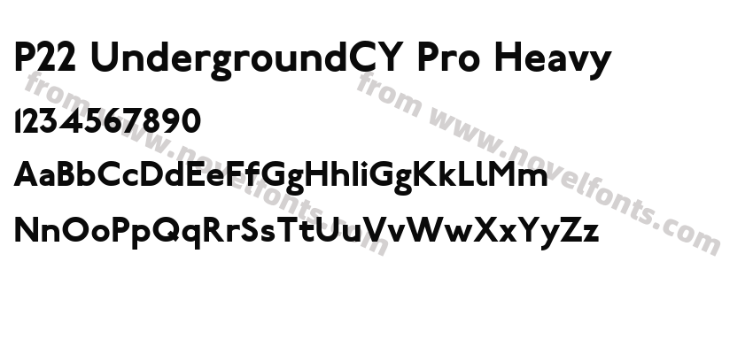 P22 UndergroundCY Pro HeavyPreview