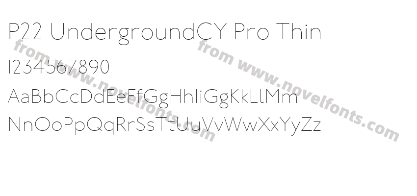 P22 UndergroundCY Pro ThinPreview