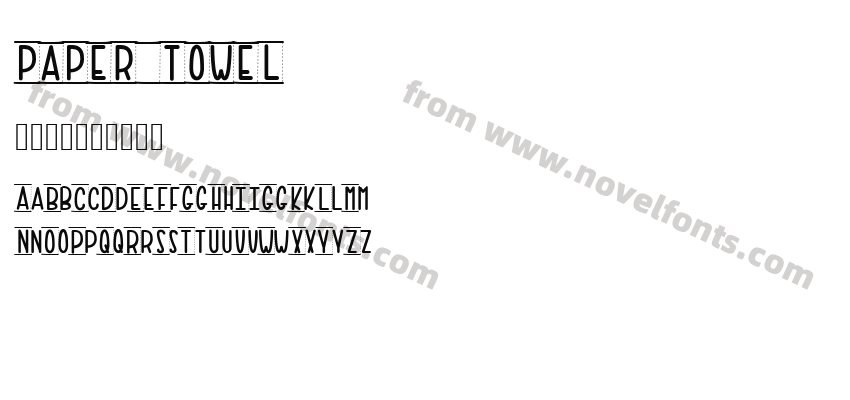 PAPER TOWELPreview