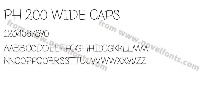 PH 200 Wide CapsPreview