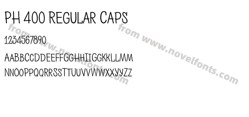 PH 400 Regular CapsPreview