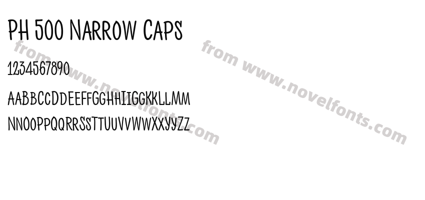 PH 500 Narrow CapsPreview