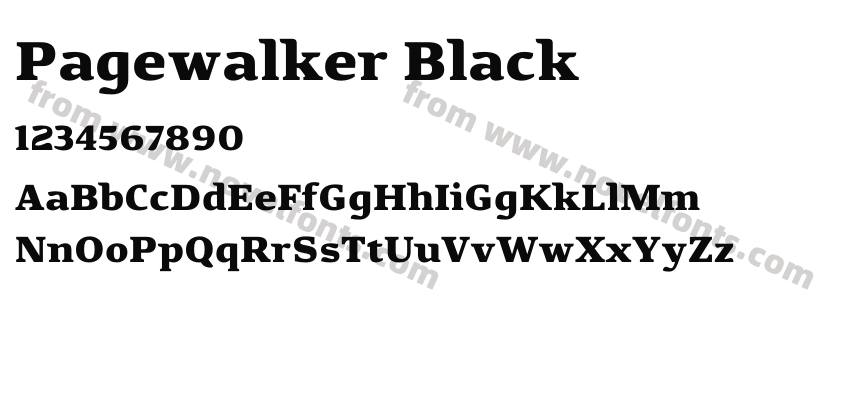 Pagewalker BlackPreview