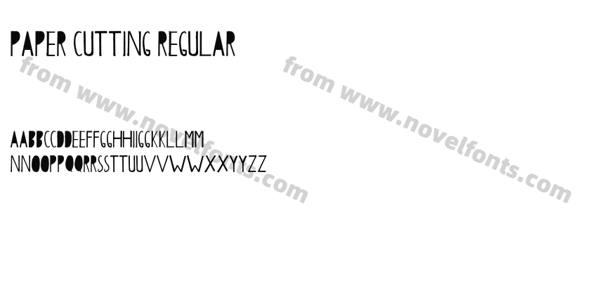 Paper Cutting RegularPreview