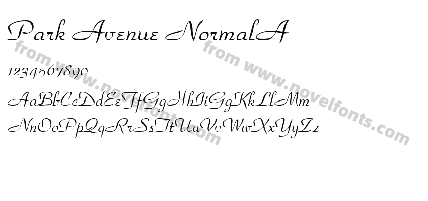 Park Avenue NormalAPreview