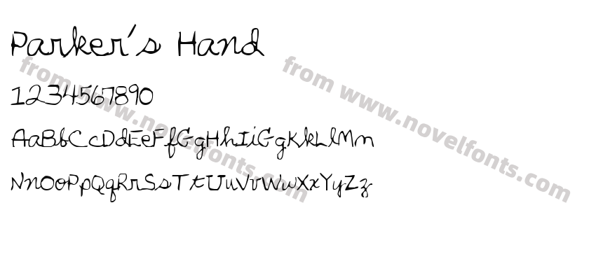 Parker's HandPreview
