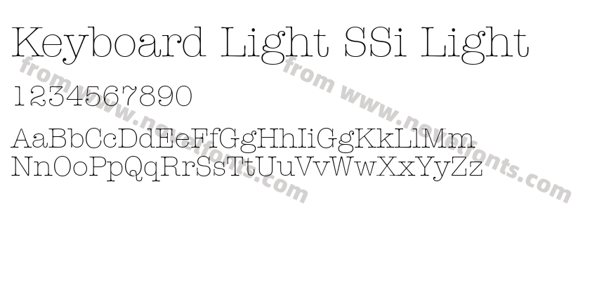 Keyboard Light SSi LightPreview