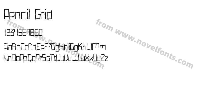 Pencil GridPreview