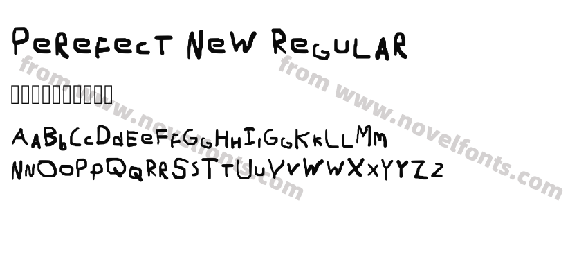 Perefect New RegularPreview