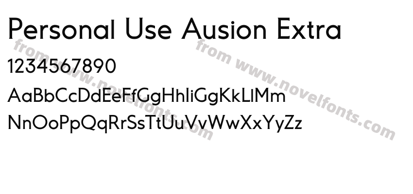 Personal Use Ausion ExtraPreview