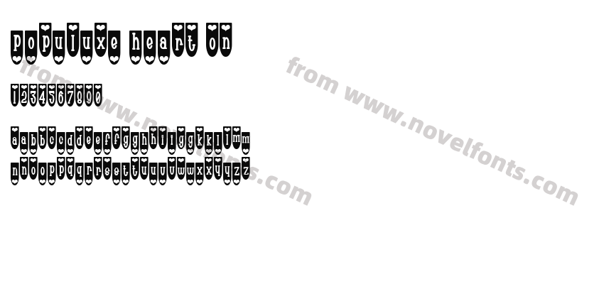 Populuxe Heart OnPreview