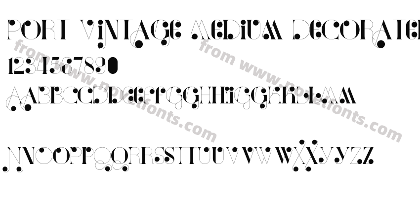Port Vintage Medium DecoratedPreview