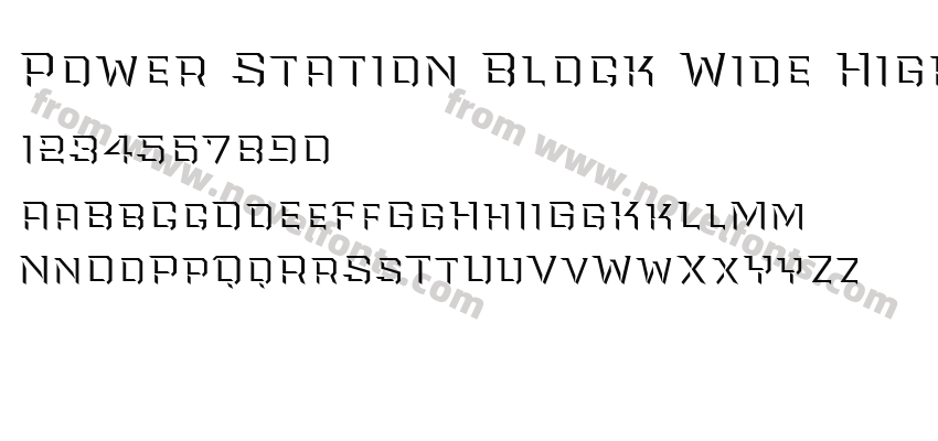 Power Station Block Wide HighPreview