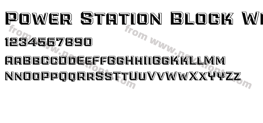 Power Station Block WidePreview