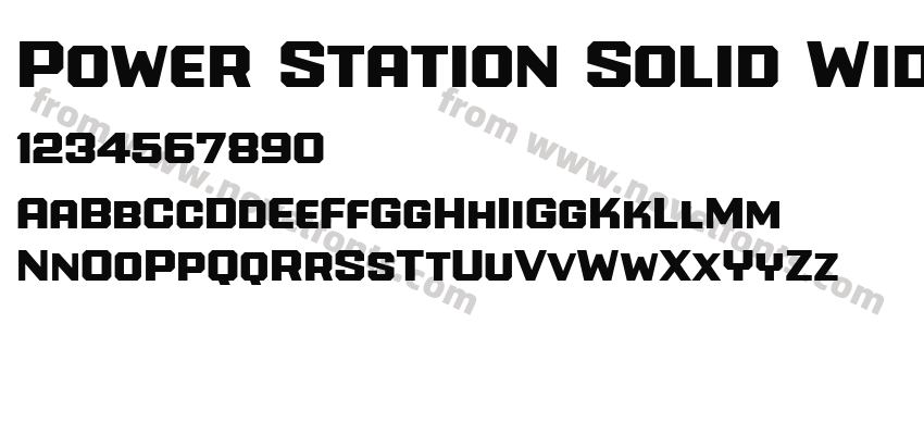 Power Station Solid WidePreview