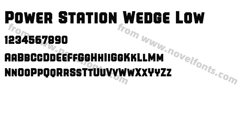 Power Station Wedge LowPreview