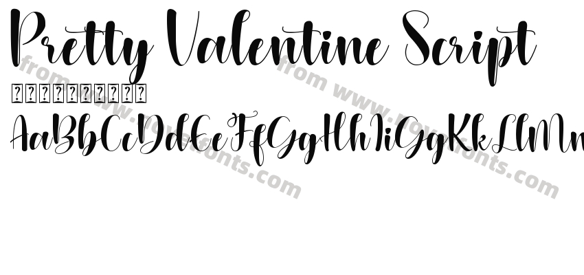 Pretty Valentine ScriptPreview