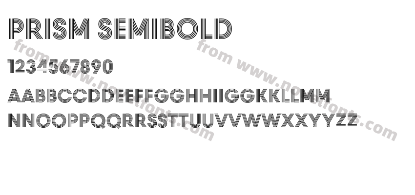 Prism SemiboldPreview