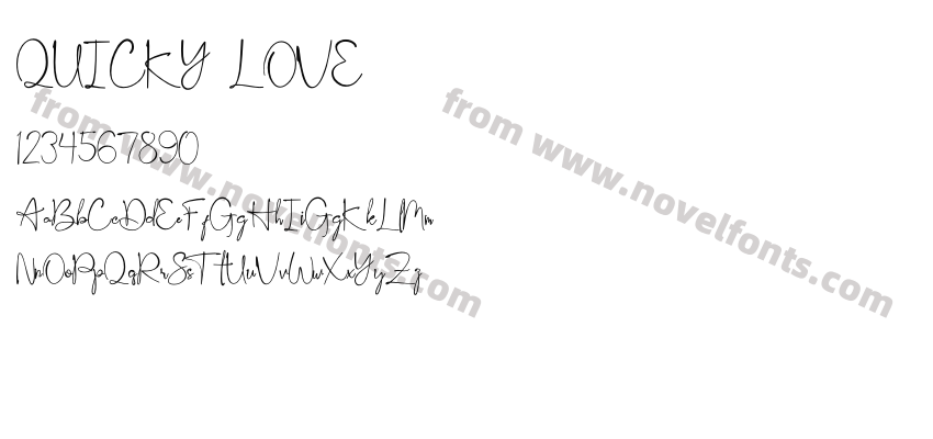 QUICKY LOVEPreview