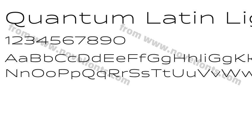 Quantum Latin LightPreview