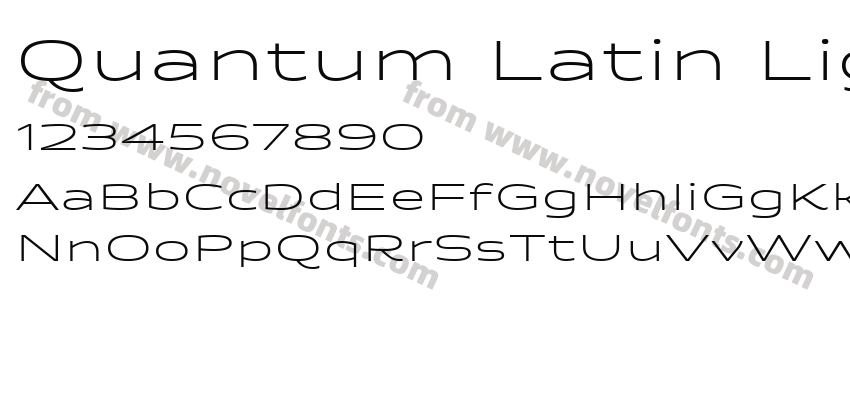 Quantum Latin LightPreview