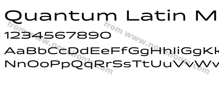 Quantum Latin MediumPreview